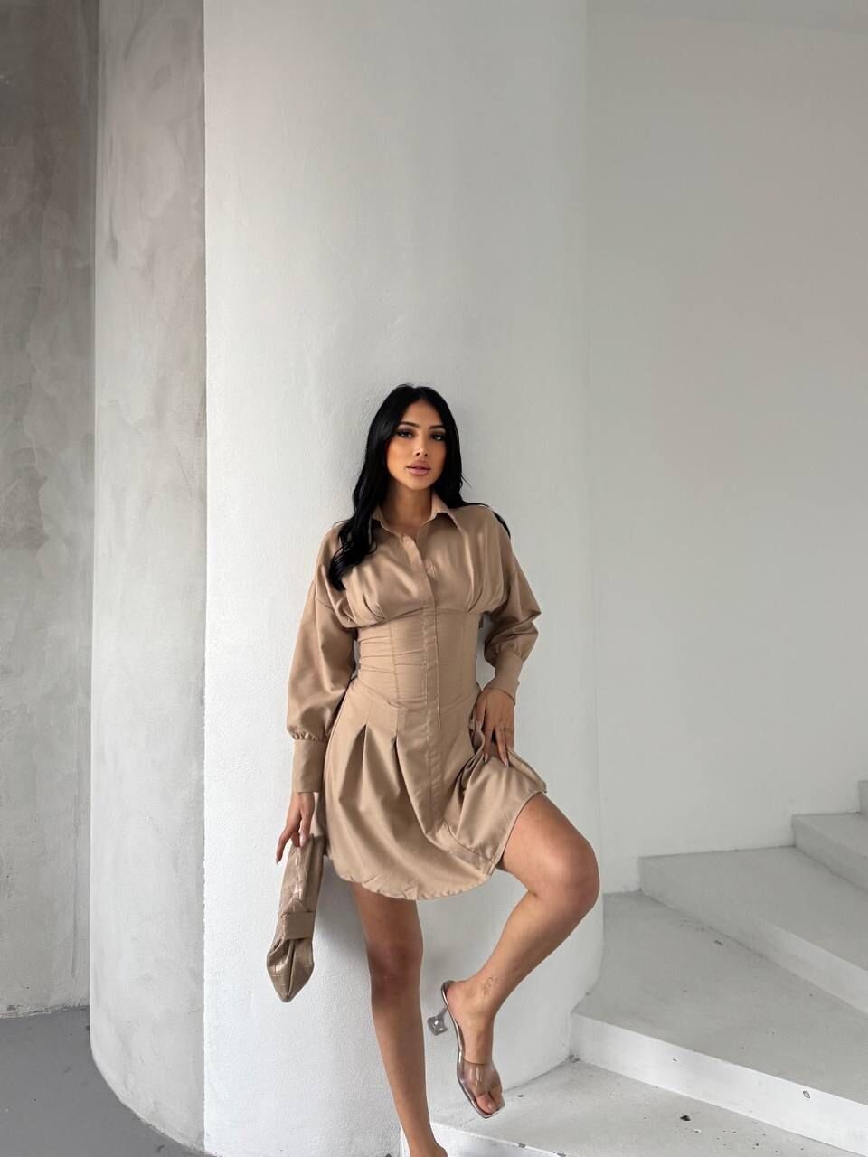 Düğüm Detaylı Elbise