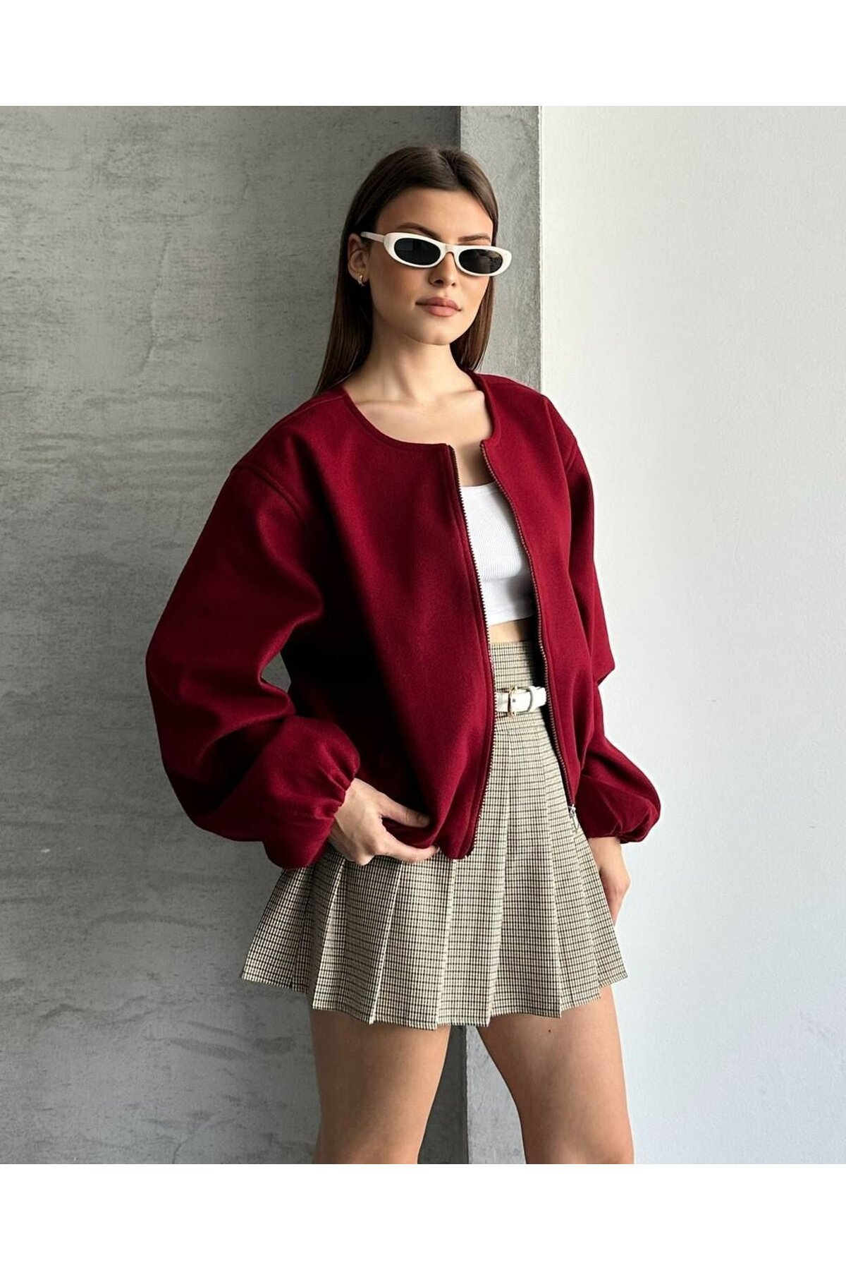 İÇİ PELUŞ KRUVEZE SÜET CEKET