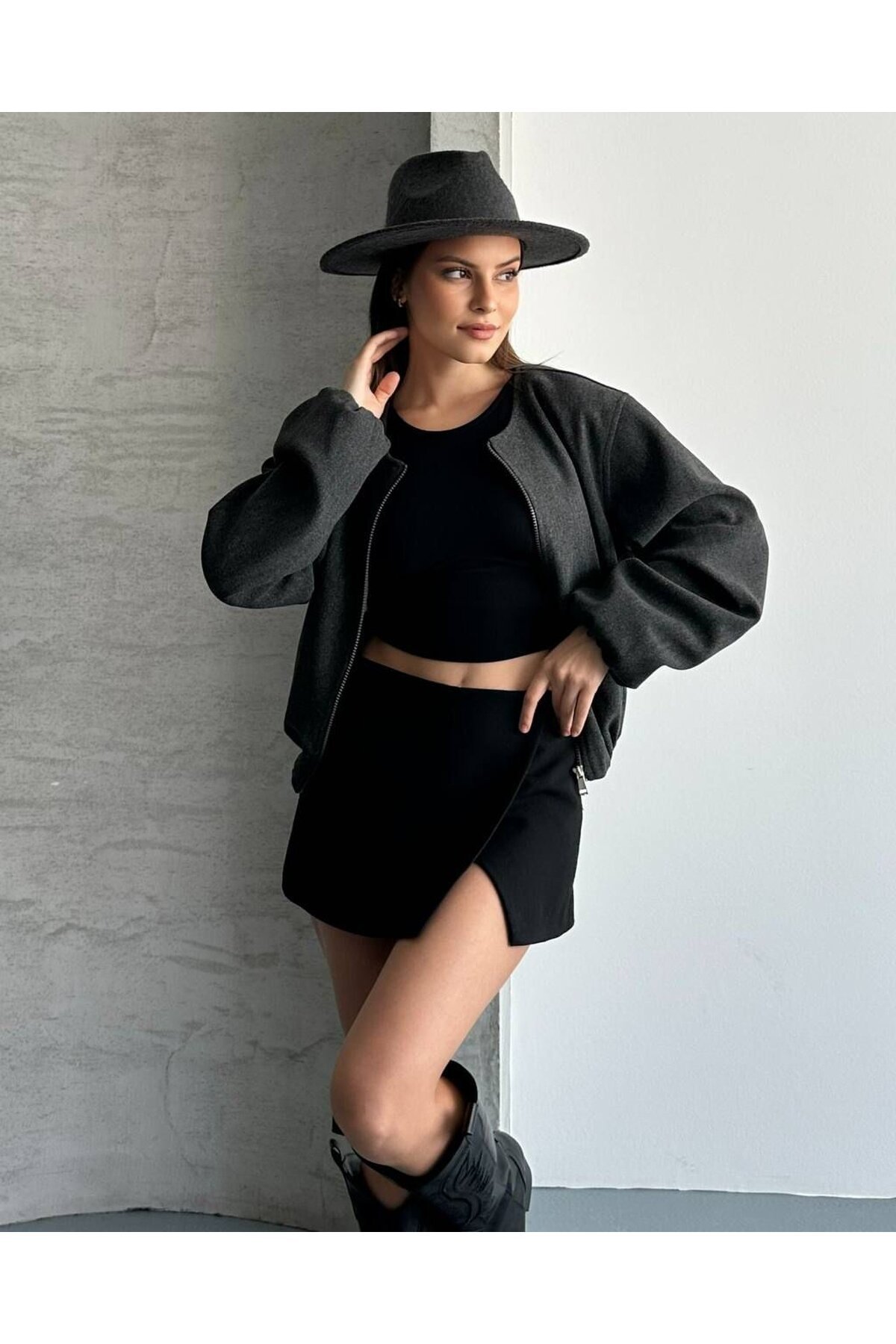 İÇİ PELUŞ KRUVEZE SÜET CEKET