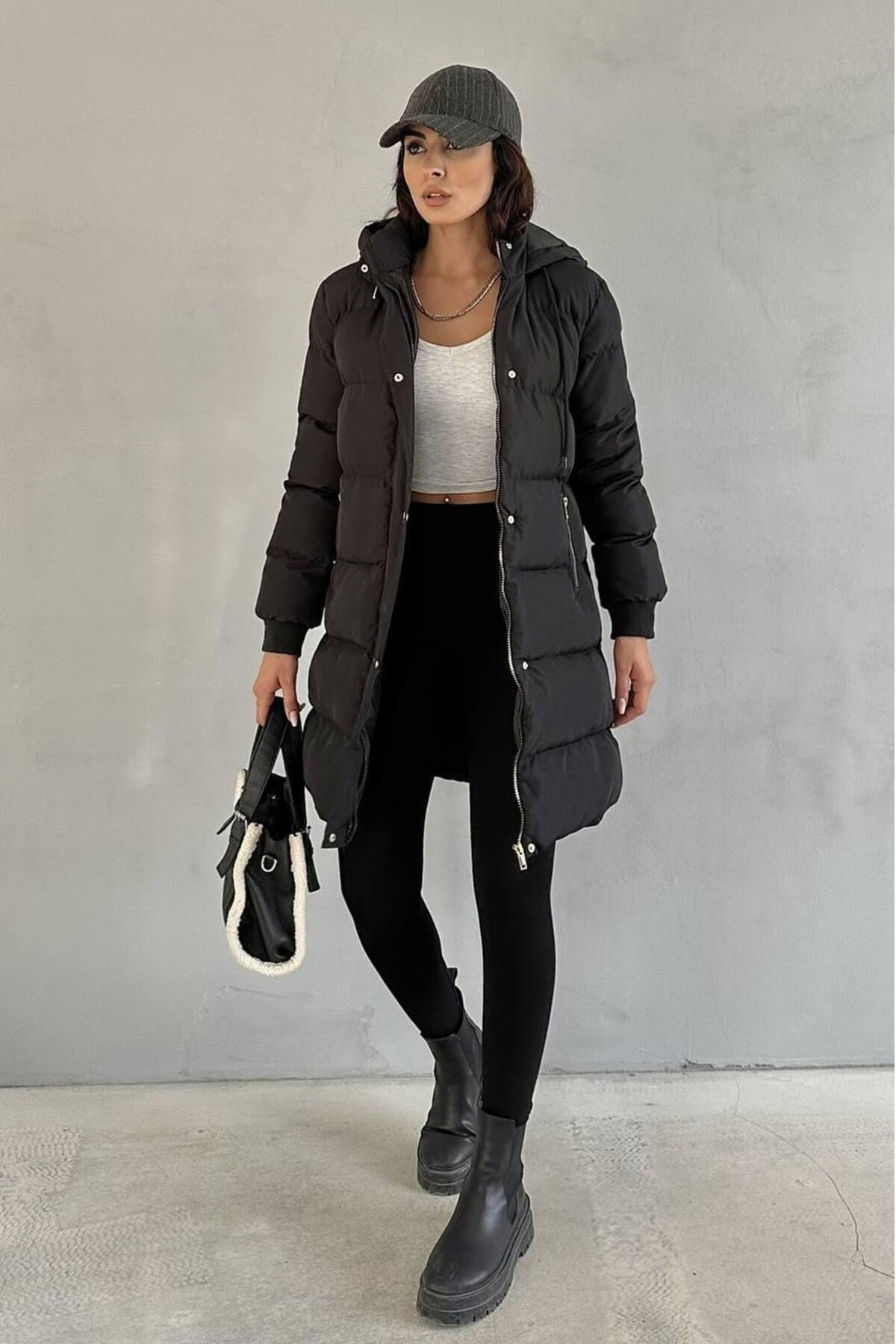 KAPÜŞONLU KAPÜTONE MONT