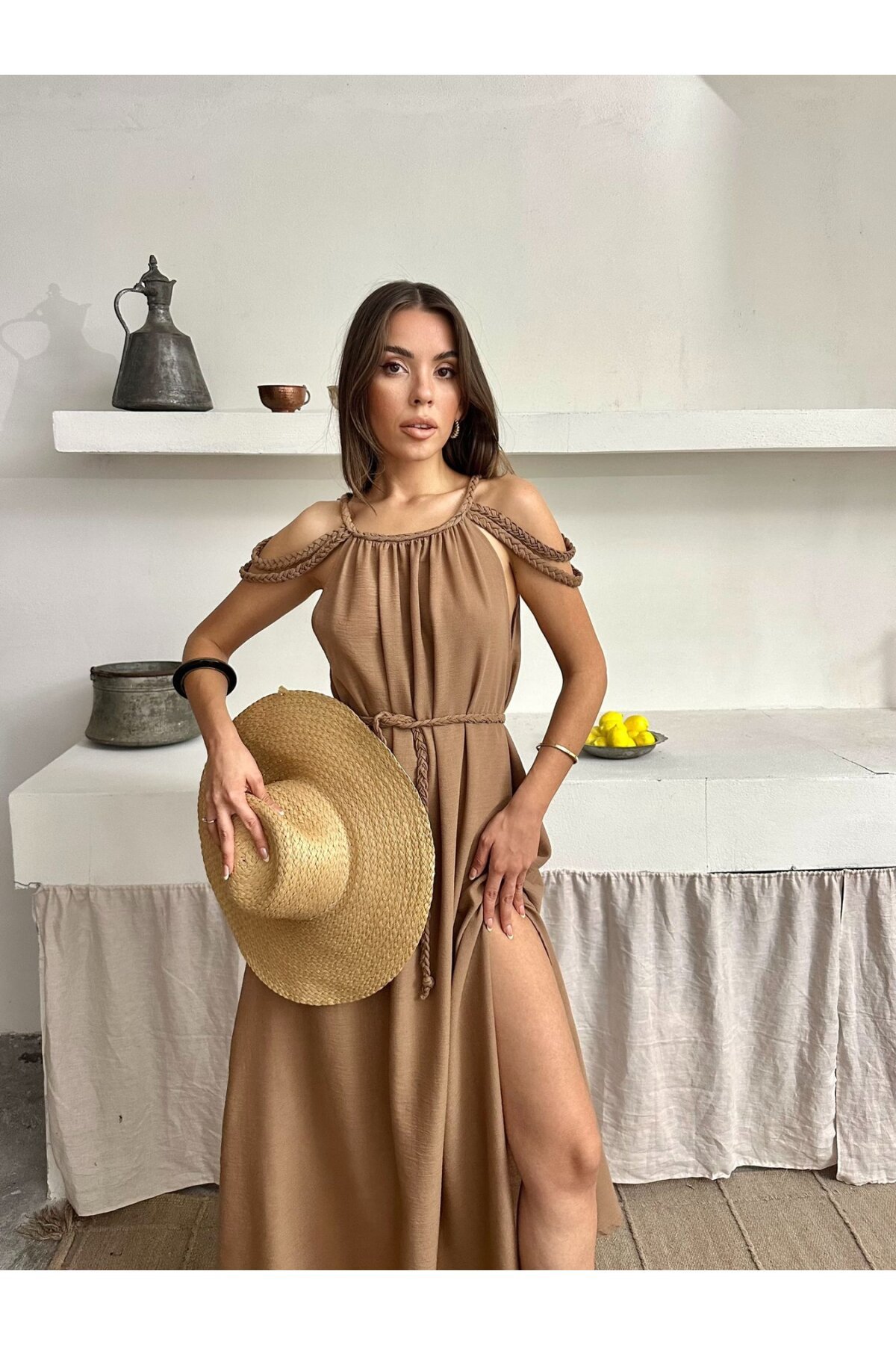 KETEN ELBİSE