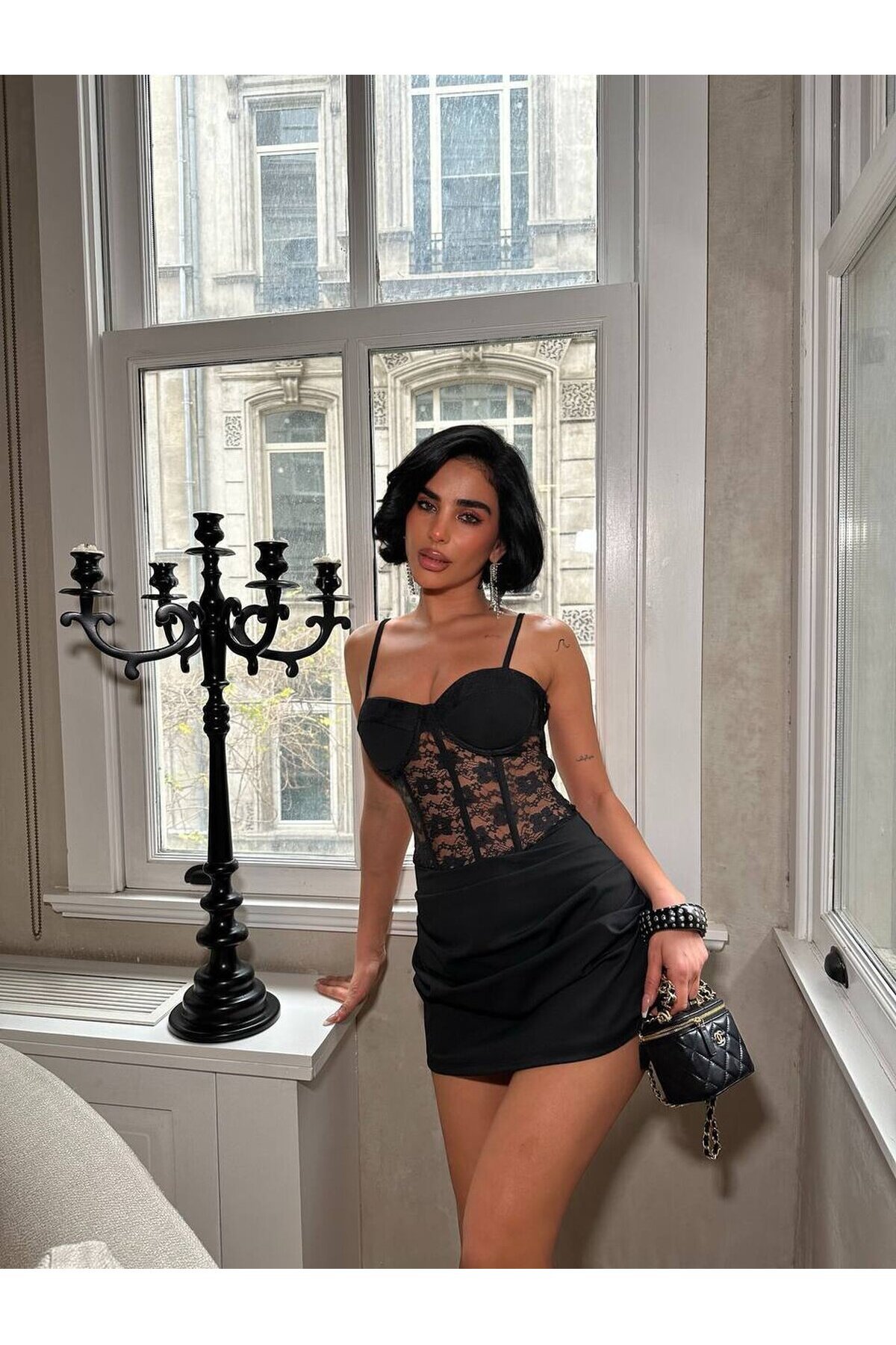 GLOP VE GÜPÜR DETAY ELBİSE