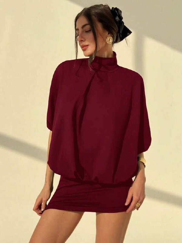 SIRT DEKOLİTE YARASA KOL ETEKLİ