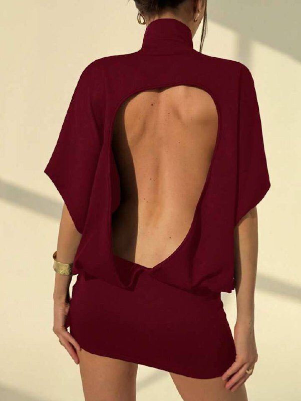 SIRT DEKOLİTE YARASA KOL ETEKLİ