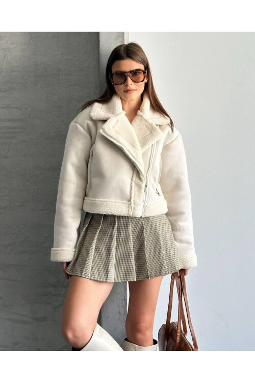 İÇİ PELUŞ KRUVEZE SÜET MONT