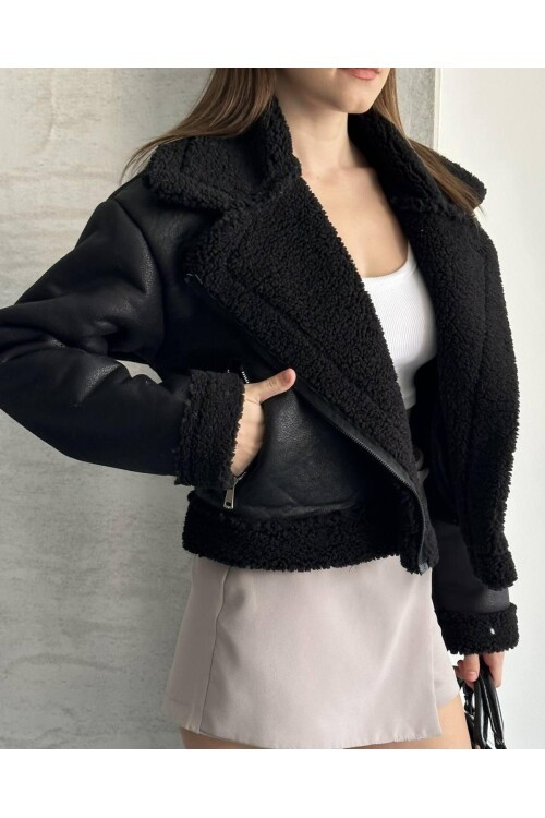 İÇİ PELUŞ KRUVEZE SÜET MONT