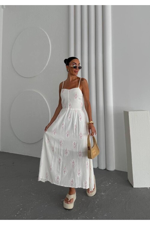 ip askılı astar detay  elbise