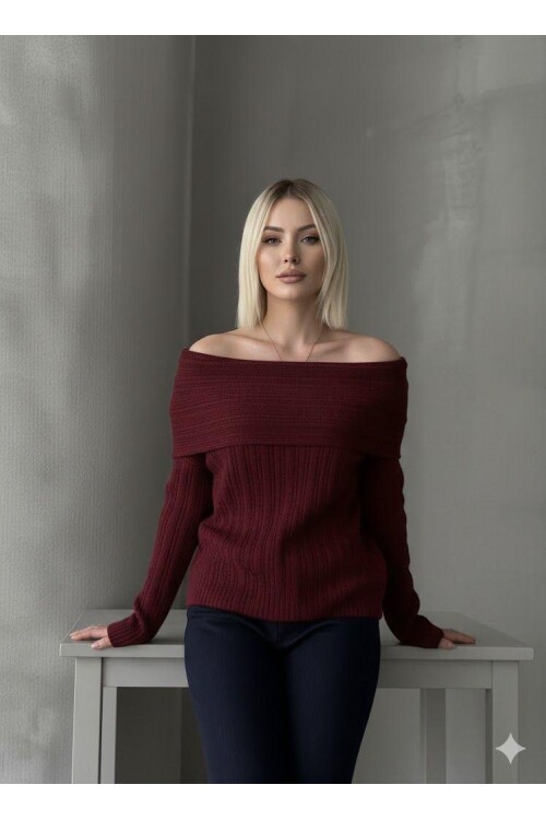 MADONNA YAKA TRİKO KAZAK