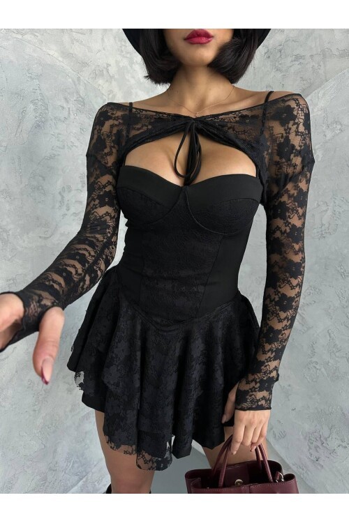 BOLERO İÇİ ŞORT DETAY