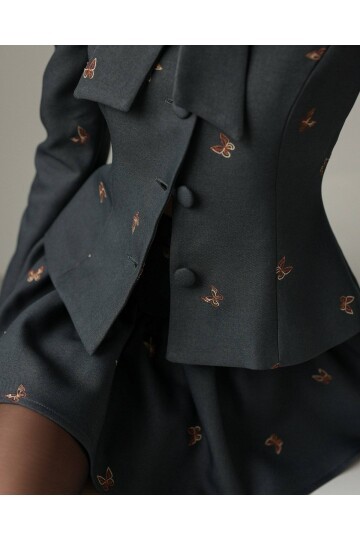 DİJİTAL BASKILI ETEKLİ TAKIM