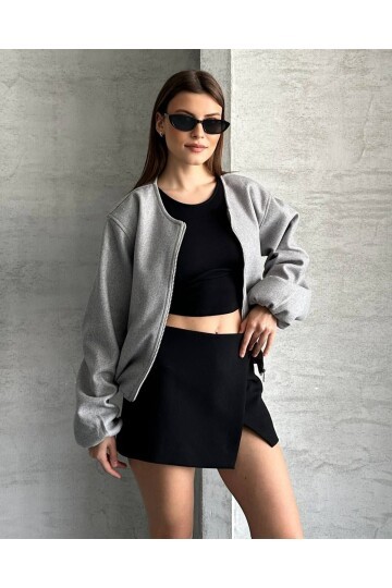 İÇİ PELUŞ KRUVEZE SÜET CEKET