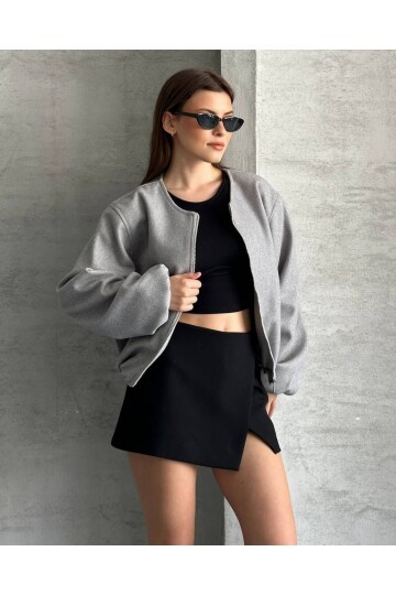 İÇİ PELUŞ KRUVEZE SÜET CEKET