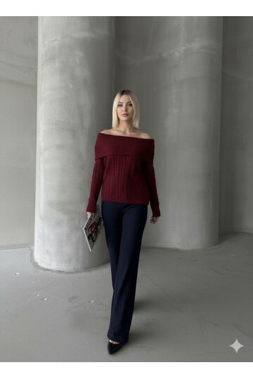 MADONNA YAKA TRİKO KAZAK