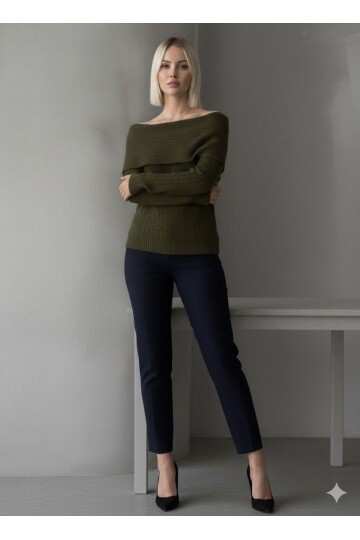 MADONNA YAKA TRİKO KAZAK