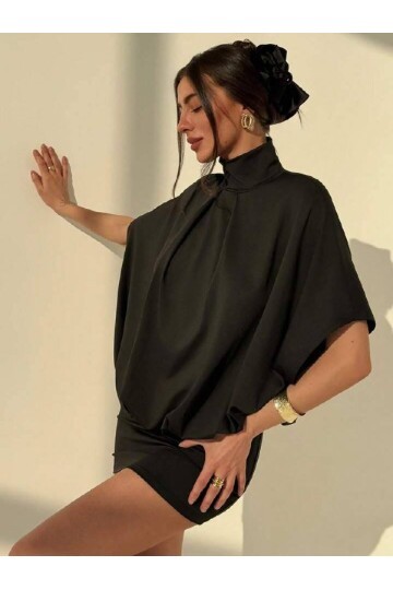 SIRT DEKOLİTE YARASA KOL ETEKLİ